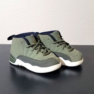 olive green retro 12s